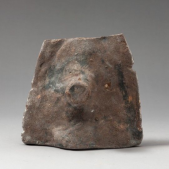 Mould for a Model Tragic Mask, reverse.