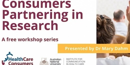 Consumers Partnering in Research: Workshop Series