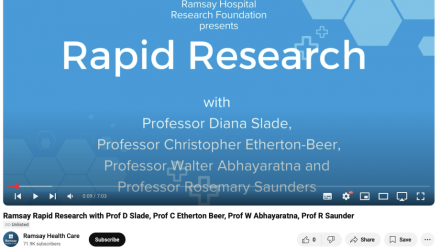 Rapid Research with Ramsay Health Care: Improving communication to enhance patients' health literacy, empowerment and self-management of heart failure Rapid Research with Ramsay Health Care: Improving communication to enhance patients' health literacy, empowerment and self-management of heart failure