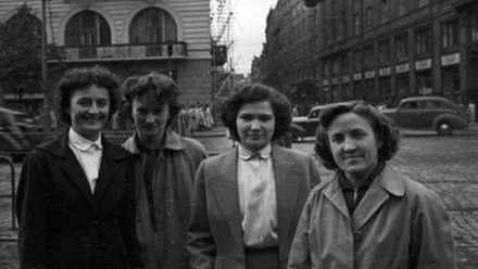 Women In Prague, 1956 Photo: FORTEPAN / Nagy Gyula / Wikimedia Commons. CCY BY-SA 3.0